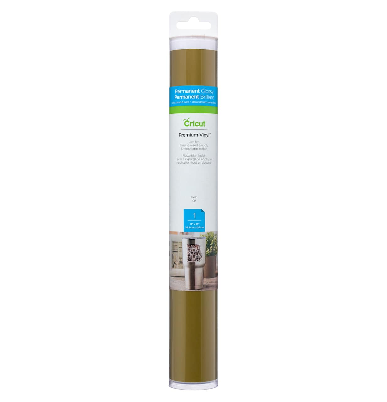Cricut® Premium Vinyl™ Permanent, 12" x 48"